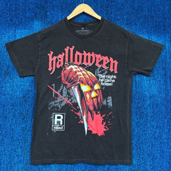 John Carpenters Halloween Michael Myers Horror Movie Tee M - Picture 1 of 4